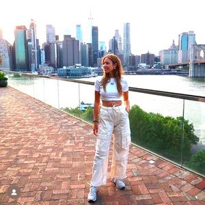 Seamed Zara cargo pants  NEW